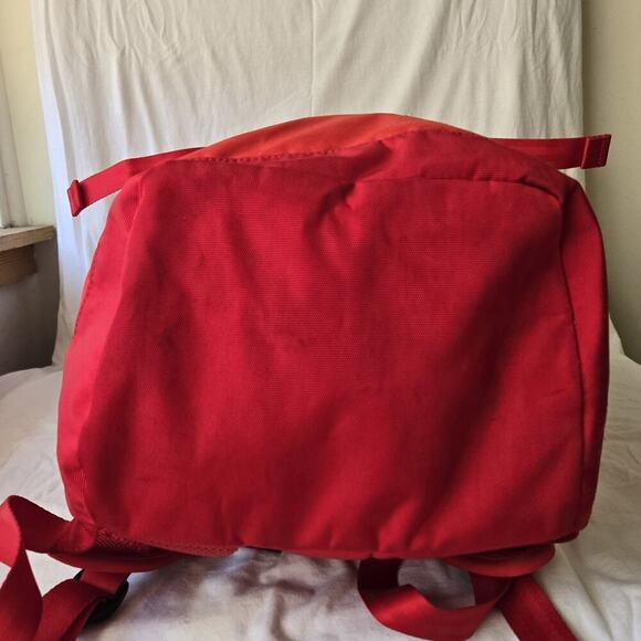 New Era Red Nylon Backpack Rucksack - Picture 5 of 8